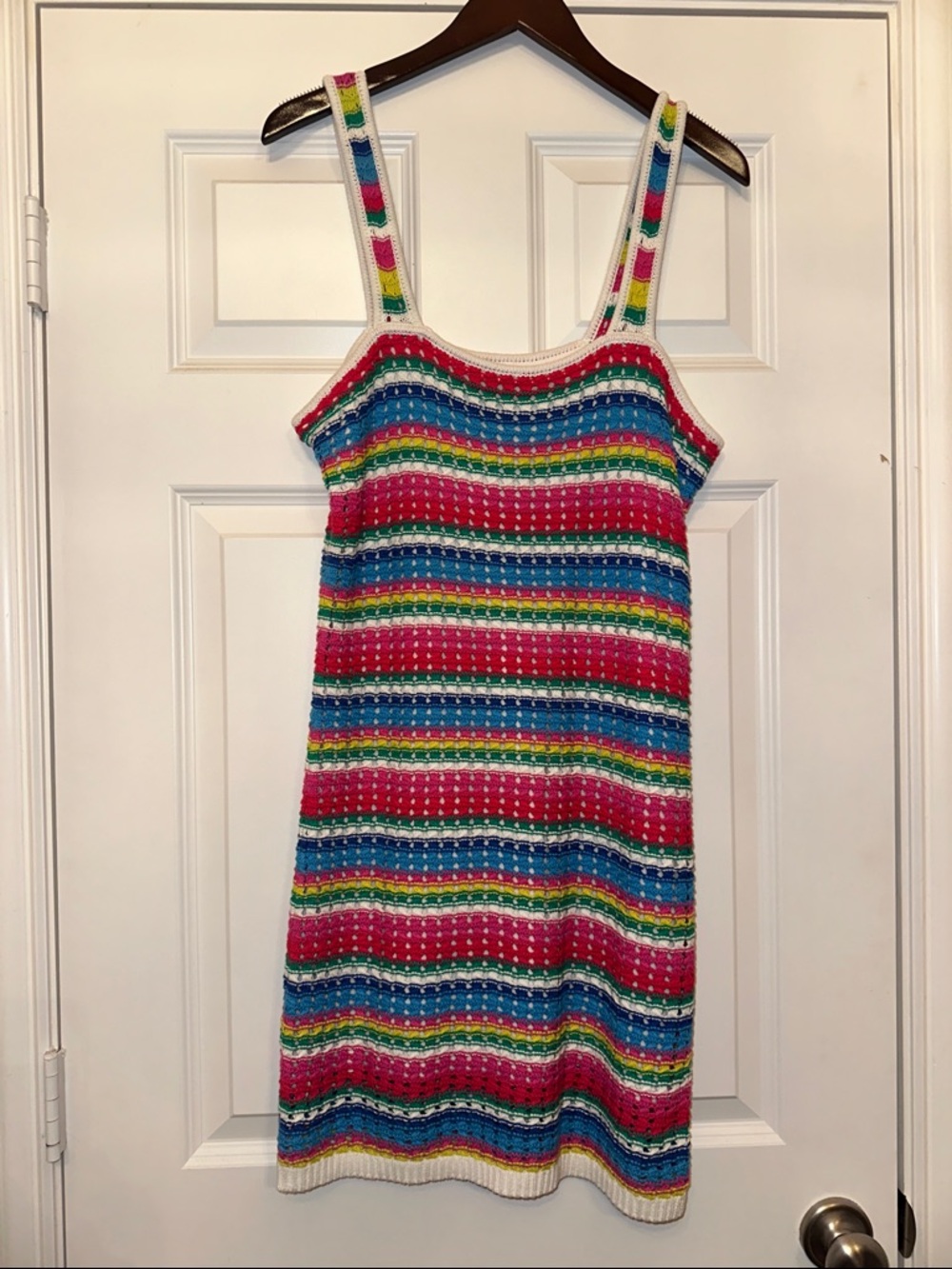 GAP Colorful Striped Knit Sundress